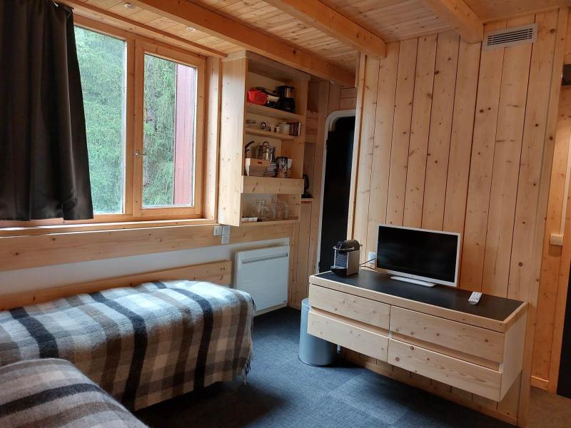 Rent in ski resort Studio 2 people (933) - Résidence Nova - Les Arcs - Living room