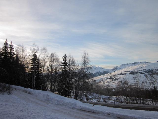 Location au ski Studio coin montagne 5 personnes (220R) - Résidence Pierra Menta - Les Arcs - Extérieur hiver