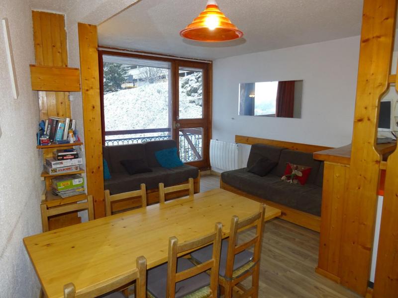 Ski verhuur Appartement 2 kamers bergnis 6 personen (845) - Résidence Pierra Menta - Les Arcs - Woonkamer