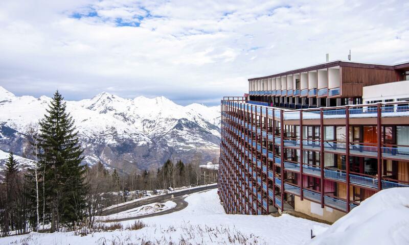 Vakantie in de bergen Résidence Pierra Menta - MH - Les Arcs - Buiten winter