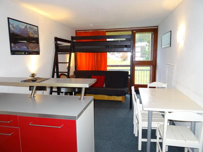 Ski verhuur Studio bergnis 5 personen (943) - Résidence Pierra Menta - Les Arcs - Woonkamer