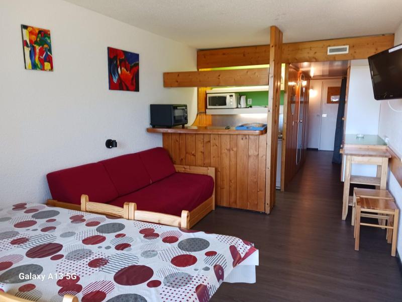 Skiverleih Studio Schlafnische 5 Personen (836R) - Résidence Pierra Menta - Les Arcs - Wohnzimmer