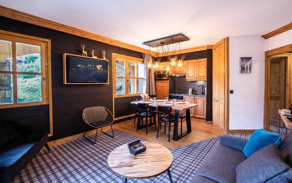Rent in ski resort 3 room apartment 6 people (152) - Résidence Refuge du Montagnard - Les Arcs - Living room