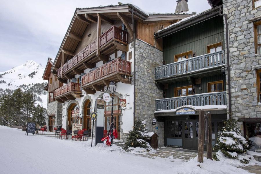 Location au ski Résidence Refuge du Montagnard - Les Arcs - Extérieur hiver