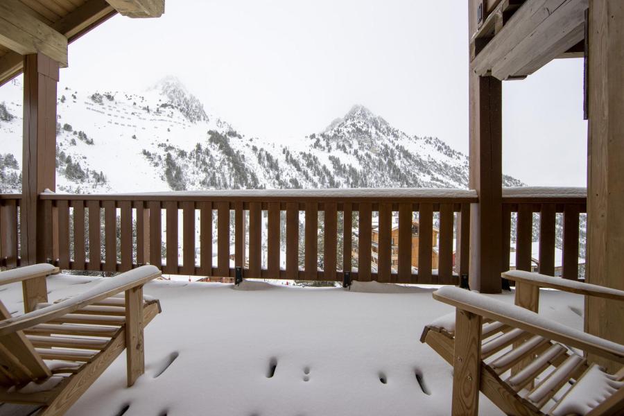 Ski verhuur Appartement 4 kamers 6 personen (551) - Résidence Refuge du Montagnard - Les Arcs - Terras
