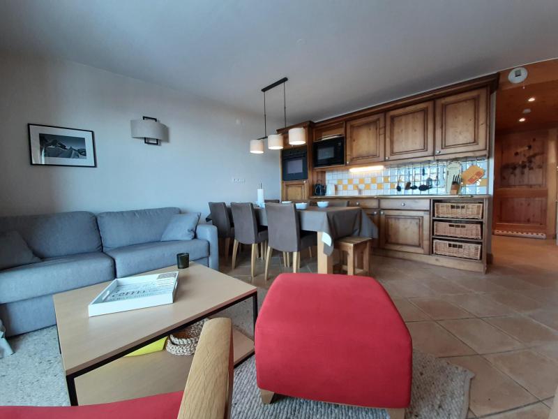 Ski verhuur Appartement 3 kamers 6 personen (C3) - Résidence Saint Bernard - Les Arcs - Woonkamer