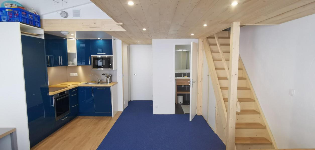 Skiverleih 2-Zimmer-Appartment für 5 Personen (1200) - Résidence Tournavelles 2 - Les Arcs - Wohnzimmer