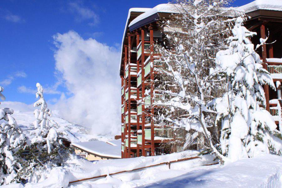Vacances en montagne Résidence Tournavelles 2 - Les Arcs - Extérieur hiver