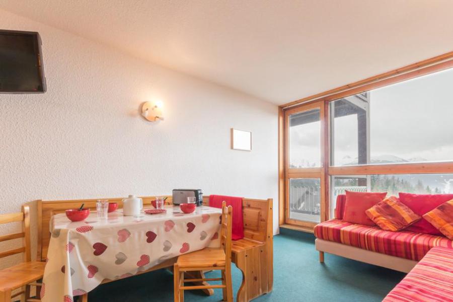 Ski verhuur Appartement 2 kamers 4 personen (1214) - Résidence Tournavelles 2 - Les Arcs - Woonkamer