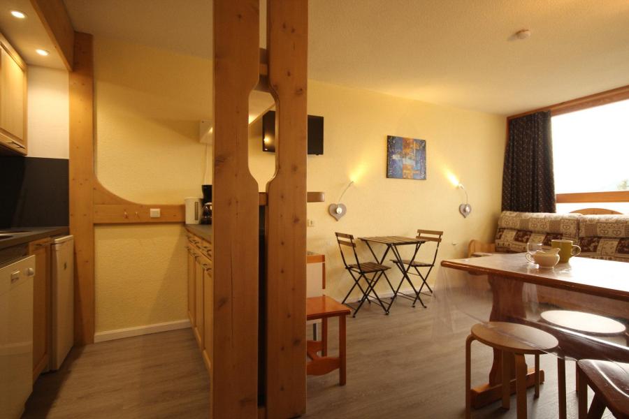 Ski verhuur Appartement 2 kamers 5 personen (1012) - Résidence Tournavelles 2 - Les Arcs - Woonkamer