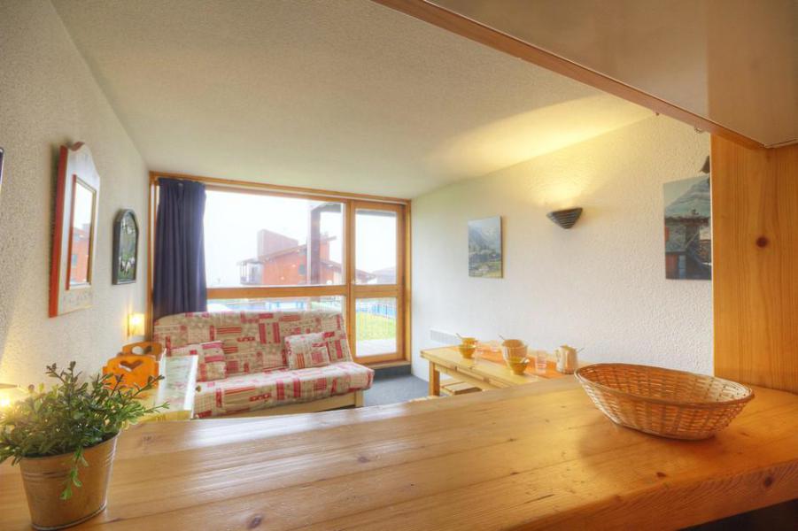 Ski verhuur Appartement 2 kamers 5 personen (1016) - Résidence Tournavelles 2 - Les Arcs - Woonkamer