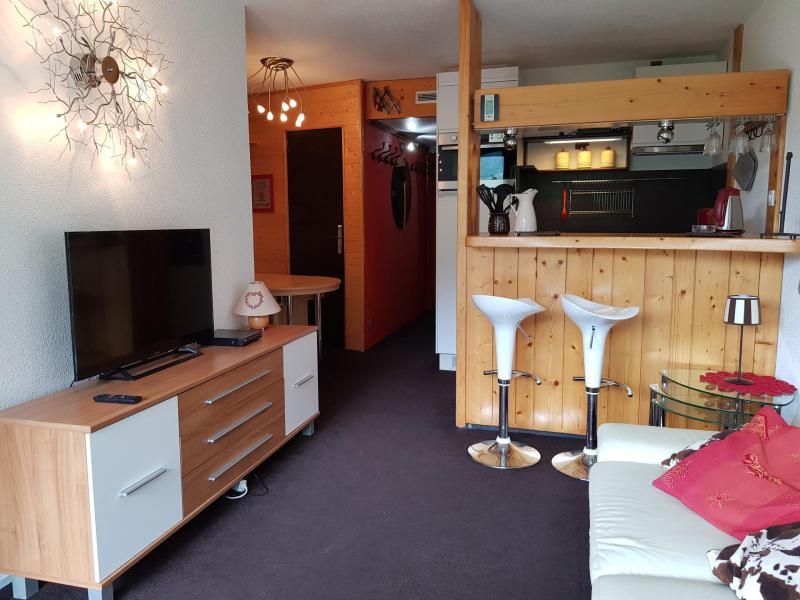 Skiverleih 2-Zimmer-Appartment für 6 Personen (1064) - Résidence Varet - Les Arcs - Wohnzimmer