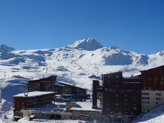 Location au ski Studio coin montagne 5 personnes (1114) - Résidence Varet - Les Arcs - Extérieur hiver
