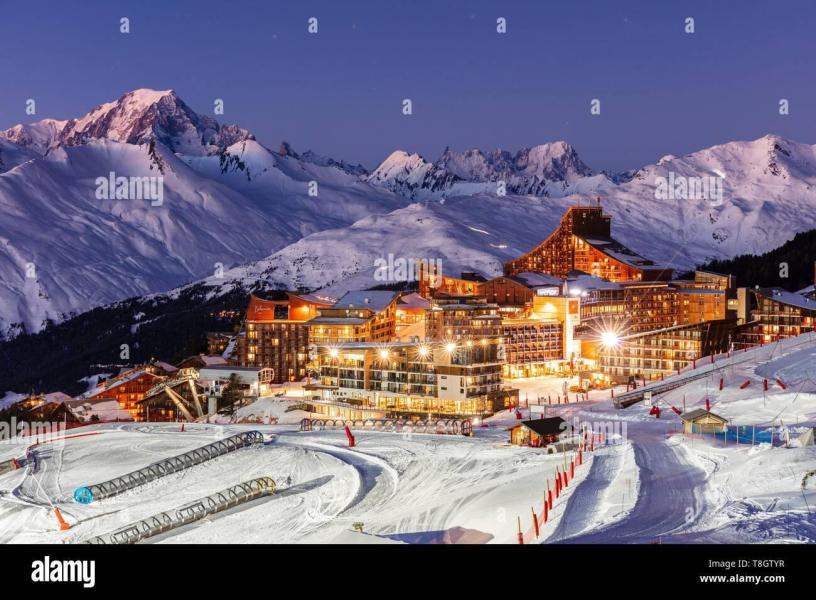 Location au ski Studio coin montagne 5 personnes (626) - Résidence Varet - Les Arcs - Extérieur hiver