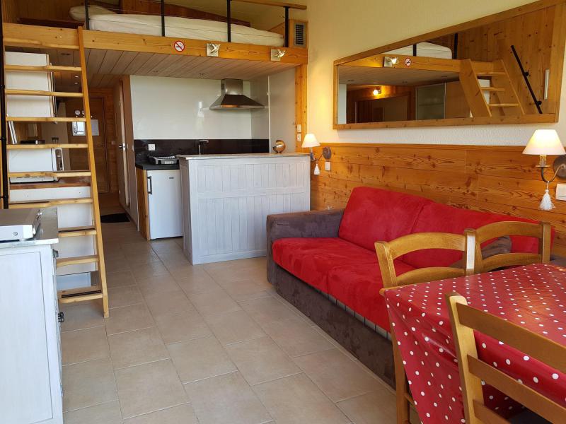 Ski verhuur Studio bergnis 5 personen (1144) - Résidence Varet - Les Arcs - Woonkamer