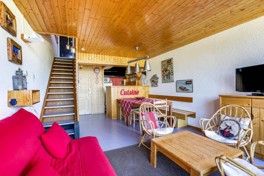 Rent in ski resort 2 room apartment sleeping corner 7 people (4155R) - Résidence Versant Sud - Les Arcs - Living room