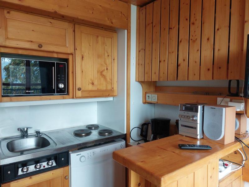 Ski verhuur Appartement 3 kamers 5 personen (400) - Résidence Vogel - Les Arcs - Keukenblok