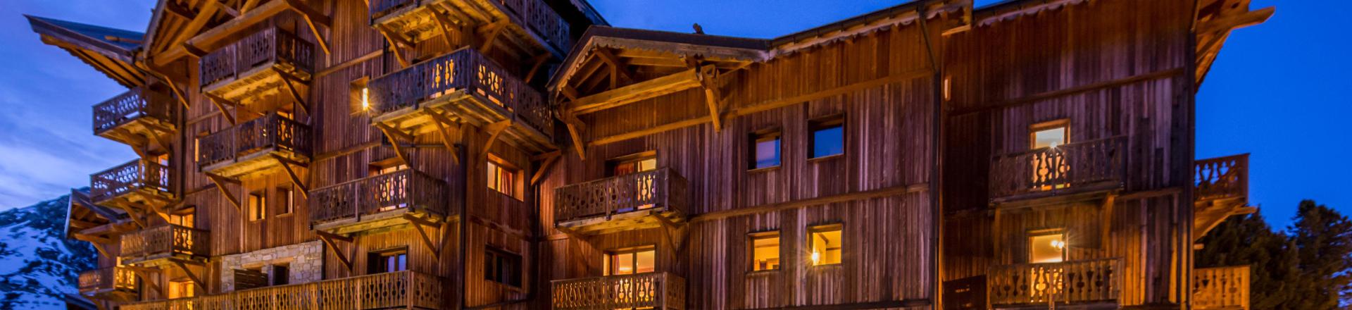Rent in ski resort Chalet de l'Ours - Les Arcs - Winter outside