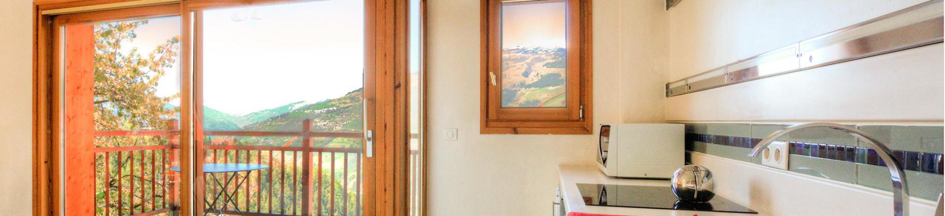 Rent in ski resort Chalet des Arcs CED01 - Les Arcs - Kitchen