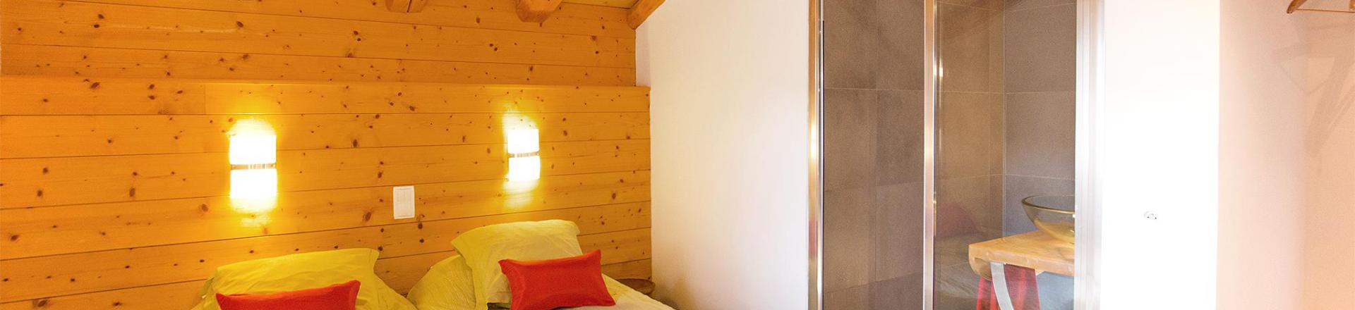 Rent in ski resort Chalet des Arcs CED01 - Les Arcs - Twin beds