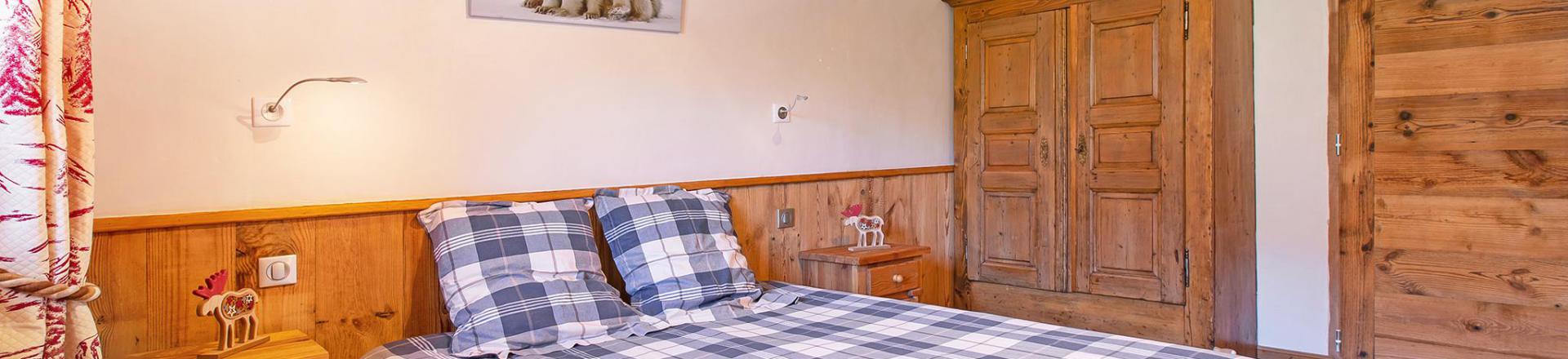 Rent in ski resort Chalet Farmhouse - Les Arcs - Bedroom