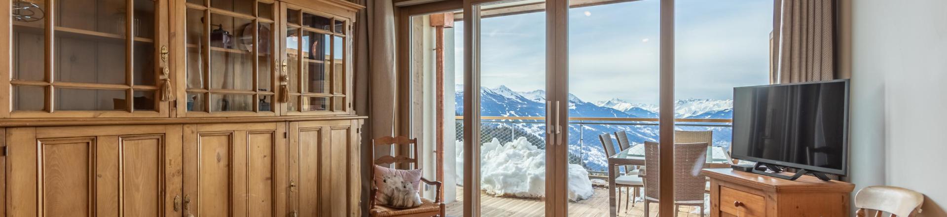 Skiverleih 3-Zimmer-Berghütte für 8 Personen (403) - Résidence le Ridge - Les Arcs - Wohnzimmer