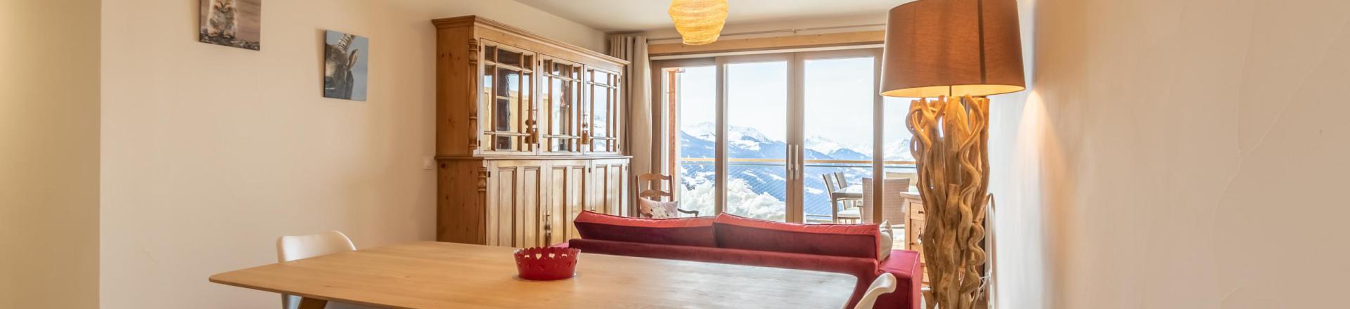 Skiverleih 3-Zimmer-Berghütte für 8 Personen (403) - Résidence le Ridge - Les Arcs - Wohnzimmer