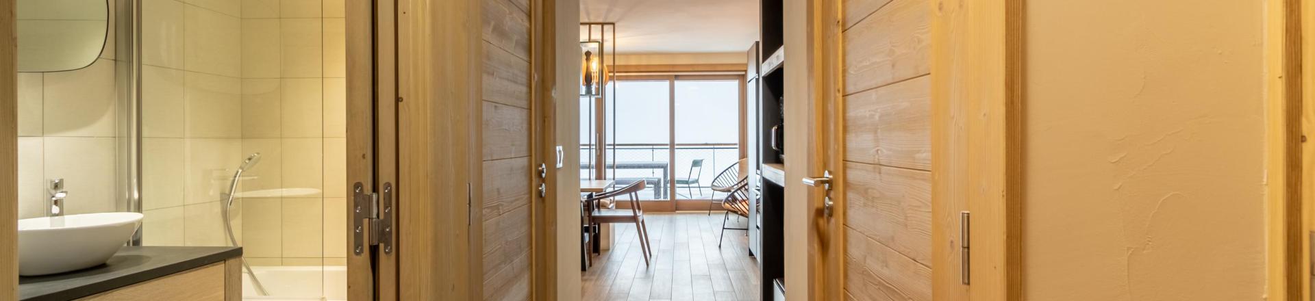 Аренда на лыжном курорте Апартаменты 5 комнат 12 чел. (104) - Résidence le Ridge - Les Arcs - апартаменты