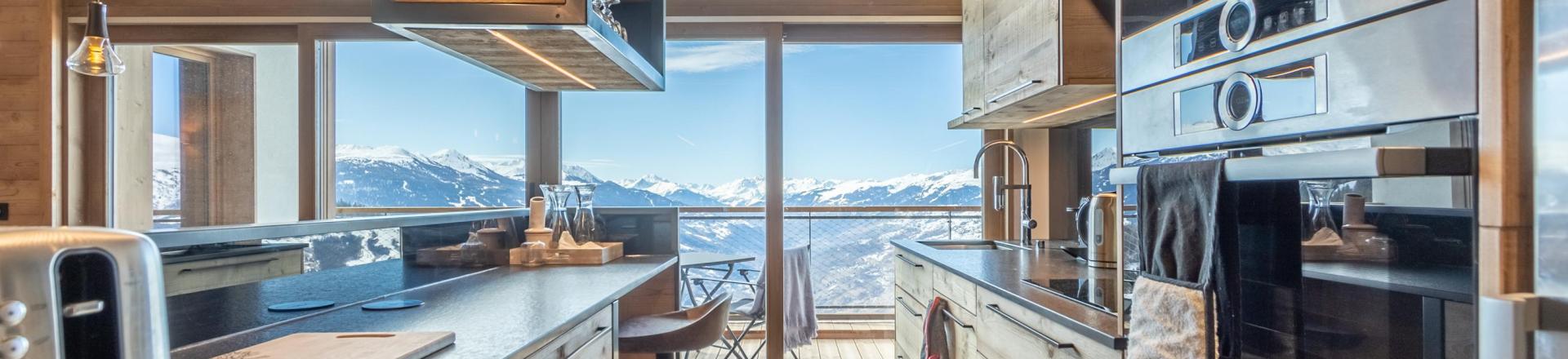 Skiverleih 5-Zimmer-Appartment für 12 Personen (506) - Résidence le Ridge - Les Arcs - Kochnische