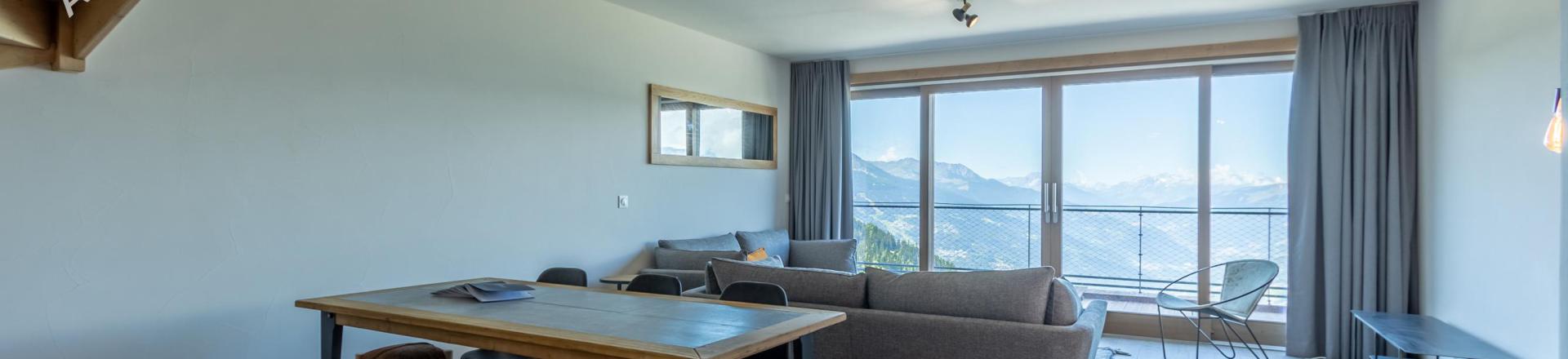 Skiverleih 5-Zimmer-Berghütte für 12 Personen (301) - Résidence le Ridge - Les Arcs - Wohnzimmer