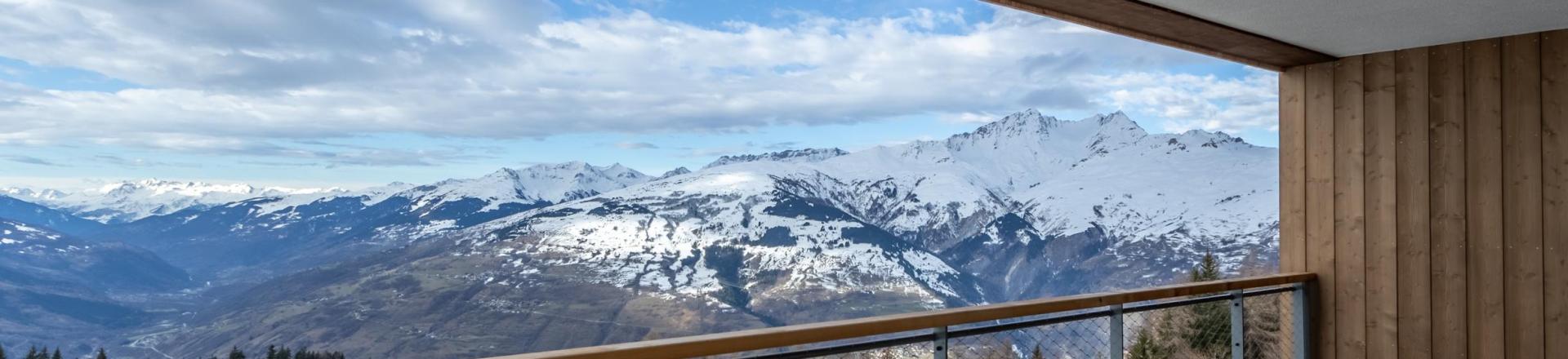 Skiverleih 4-Zimmer-Berghütte für 10 Personen (203) - Résidence le Ridge - Les Arcs - Draußen im Winter