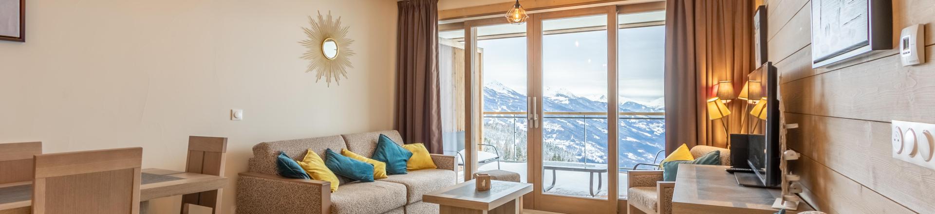 Location au ski Appartement 3 pièces 6 personnes (504) - Résidence le Ridge - Les Arcs