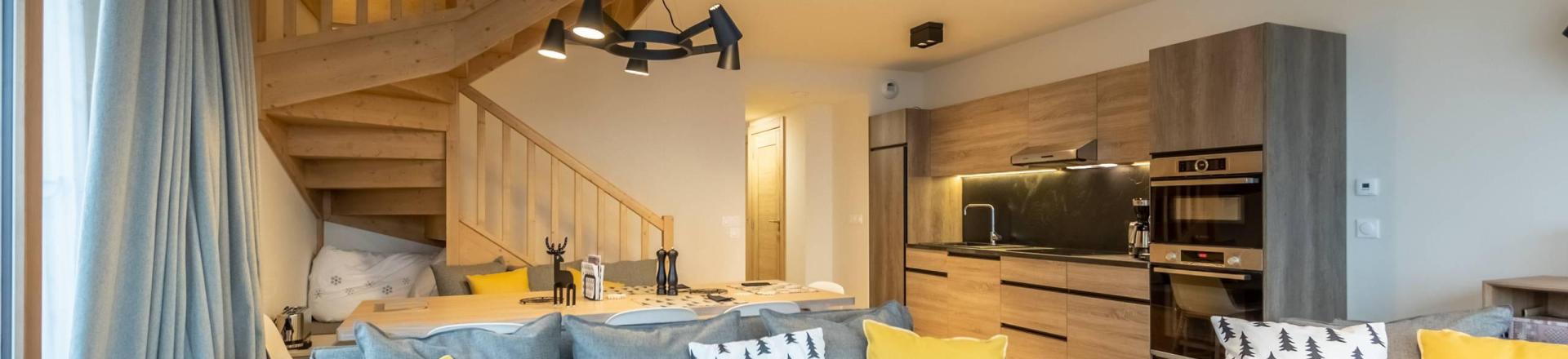 Location au ski Appartement 6 pièces 12 personnes (115) - Résidence le Ridge - Les Arcs