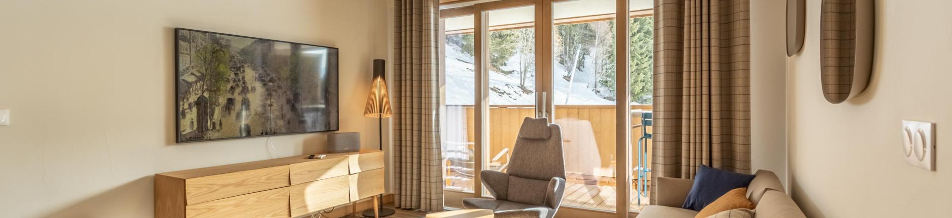 Alquiler al esquí Apartamento cabina 5 piezas para 12 personas (301) - Résidence le Ridge - Les Arcs - Estancia