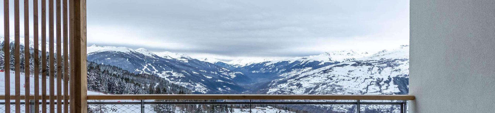 Soggiorno sugli sci Appartamento 3 stanze per 6 persone (504) - Résidence le Ridge - Les Arcs - Balcone