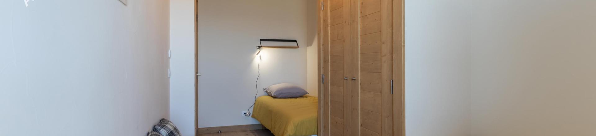 Skiverleih Résidence le Ridge - Les Arcs - Schlafzimmer