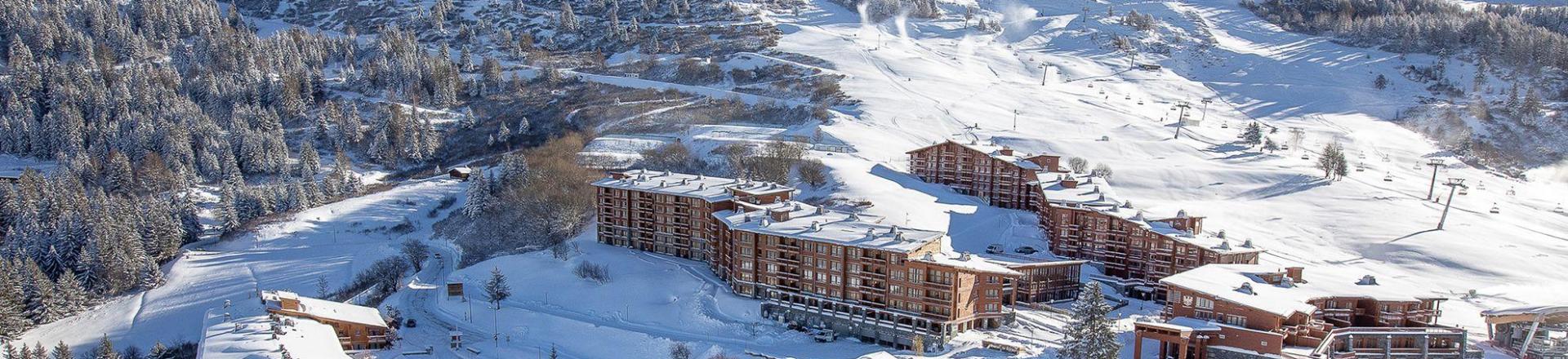 Location au ski Résidence Prestige Edenarc - Les Arcs - Extérieur hiver