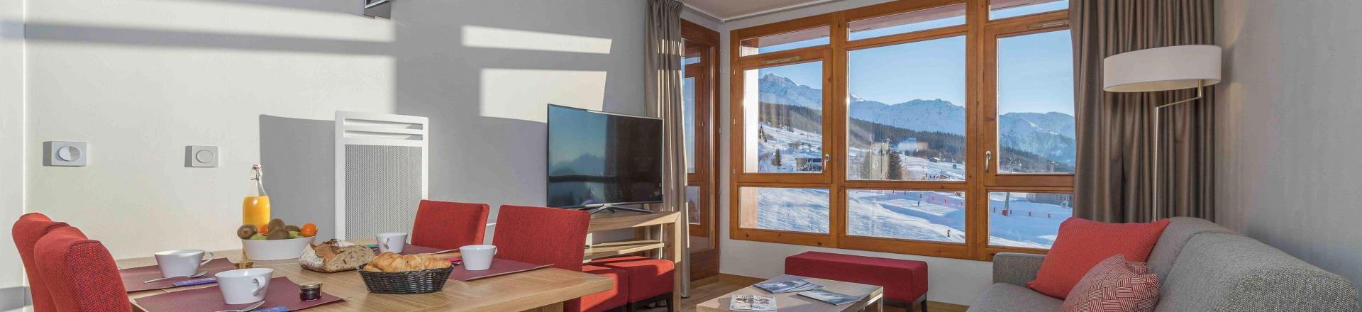 Rent in ski resort Résidence Prestige Edenarc - Les Arcs - Living room