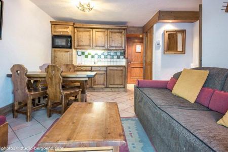 Skiverleih 2-Zimmer-Berghütte für 4 Personen (E8) - Chalet de la Place - Les Arcs - Wohnzimmer