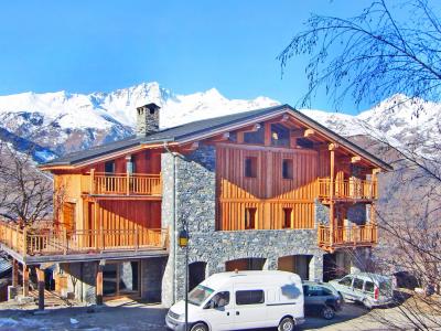 Skiverleih Chalet des Arcs - Les Arcs - Draußen im Winter