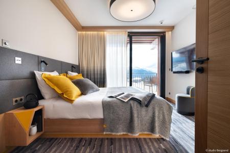 Rent in ski resort 9 room triplex chalet 15 people - Chalet L'Arpoza - Les Arcs - Bedroom
