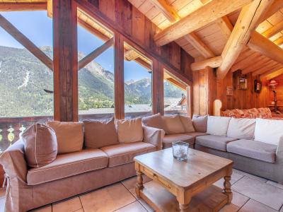 Rent in ski resort Chalet Père Marie - Les Arcs - Living room