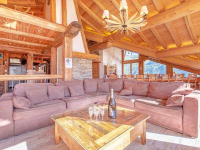 Rent in ski resort Chalet Perle des Neiges - Les Arcs - Living room