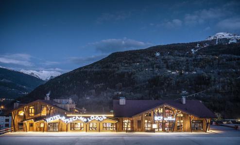 Soggiorno sugli sci Hôtel Base Camp Lodge - Les Arcs - Esteriore inverno