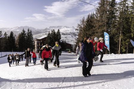 Аренда на лыжном курорте Hôtel Belambra Club du Golf - Les Arcs - зимой под открытым небом