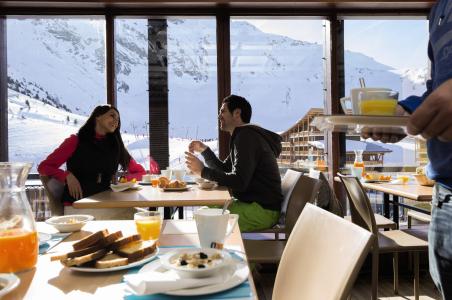 Ski verhuur Hôtel Belambra Club l'Aiguille Rouge - Les Arcs - Receptie