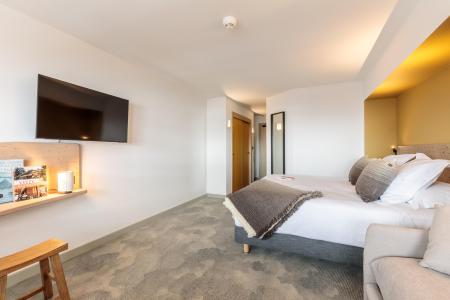 Location au ski Suite 3 personnes (Familiale Panorama) - Hôtel La Cachette - Les Arcs - Chambre