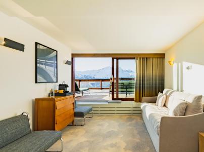 Rent in ski resort Suite 4 people () - Hôtel La Cachette - Les Arcs - Living room