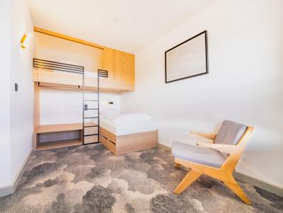 Location au ski Suite 4 personnes (Familiale) - Hôtel La Cachette - Les Arcs - Chambre