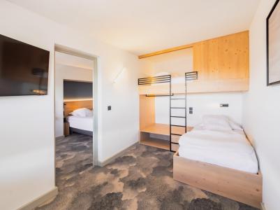 Location au ski Suite 4 personnes (Familiale) - Hôtel La Cachette - Les Arcs - Chambre